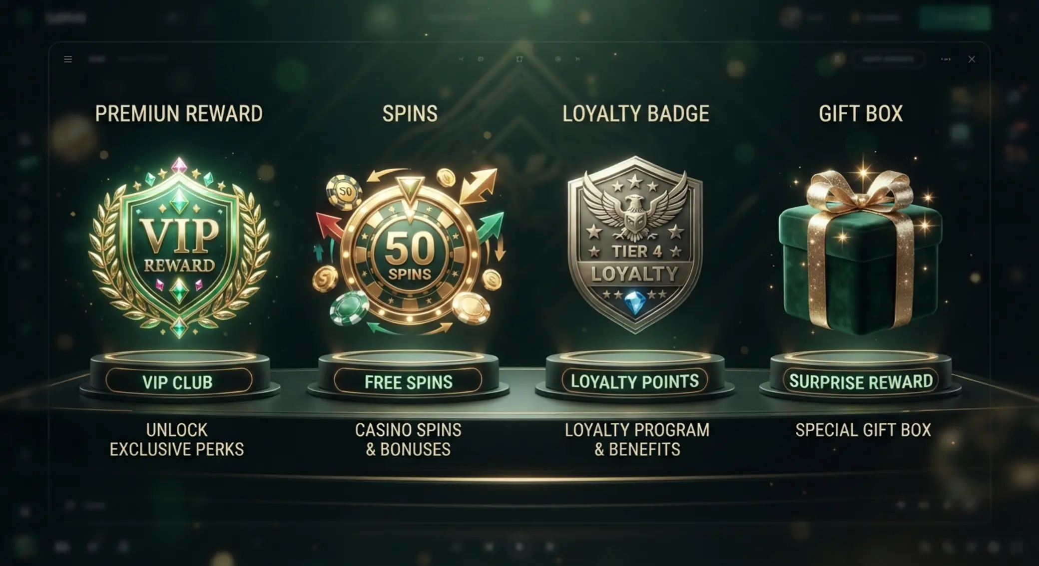 Comparison of highroller, spins, and loyalty style promotions