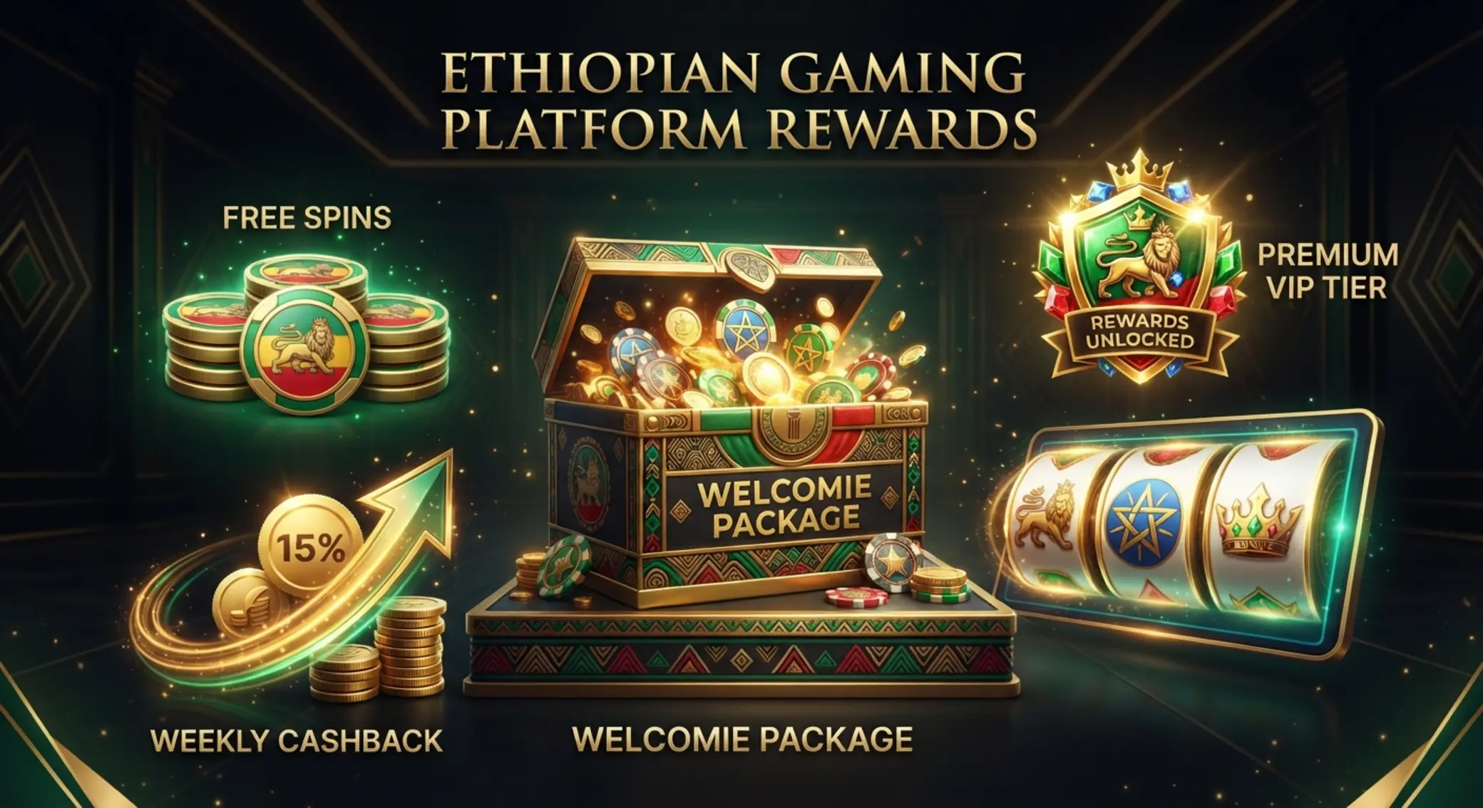 Different types of BetX bonus rewards for players in Ethiopia