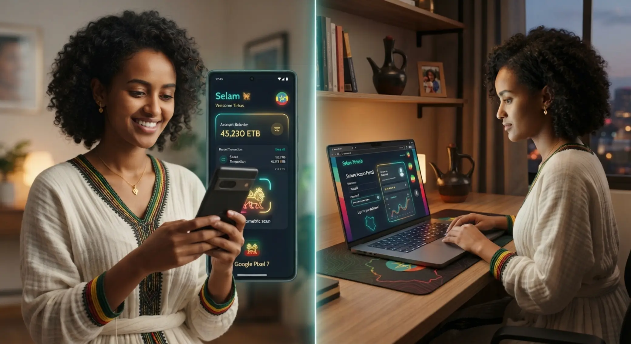BetX login on phone and laptop showing different access methods