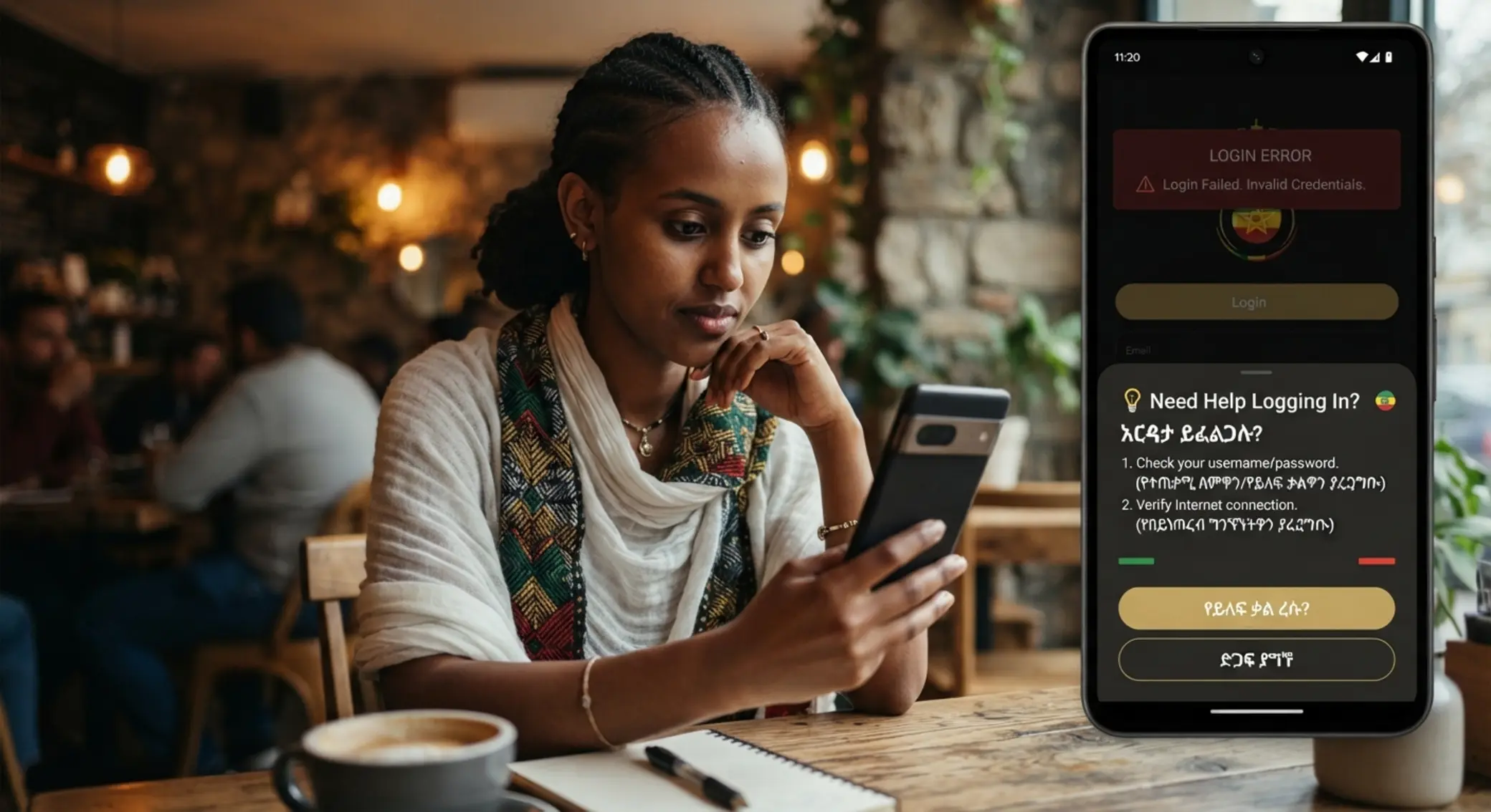 User getting help with a BetX login problem on screen