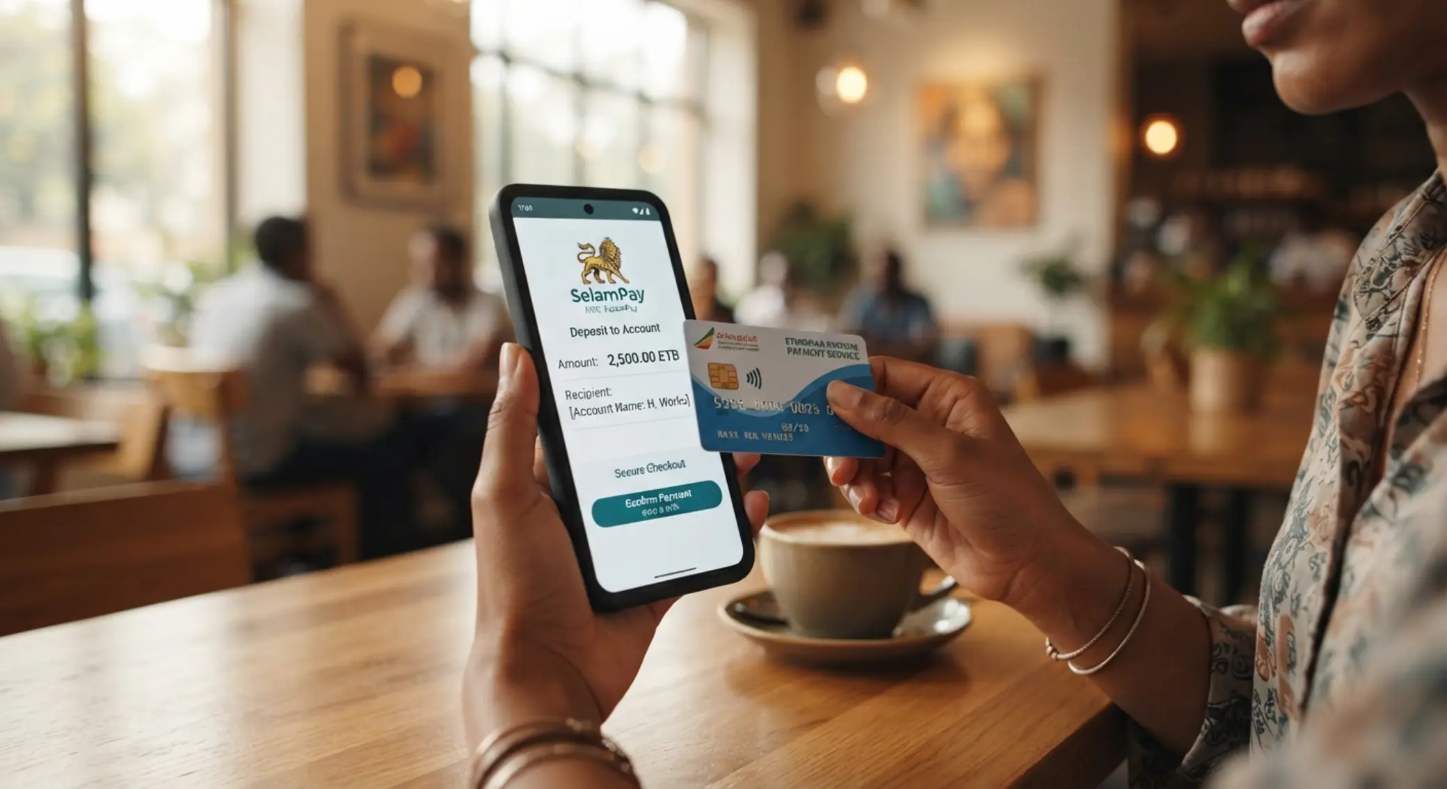 Depositing to BetX with Visa on a smartphone